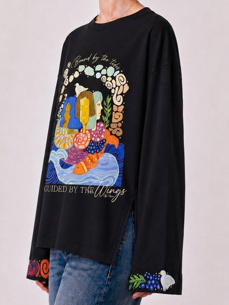 Guided by the Wings Tee - T-Shirt - Mizyana