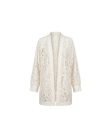 Guipure Botanical Lace Jacket - Jacket - Mizyana