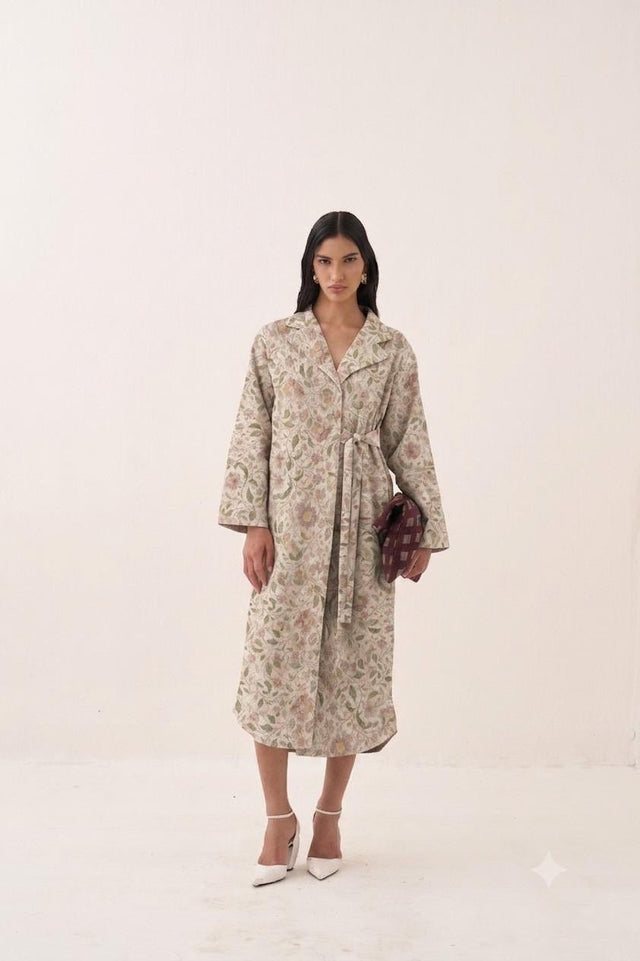 Gulzar Wrap Trench - Trench Coat - Mizyana