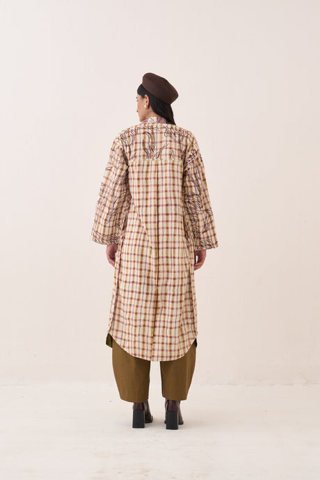 Hari Reversible Trench Jacket - Jacket - Mizyana