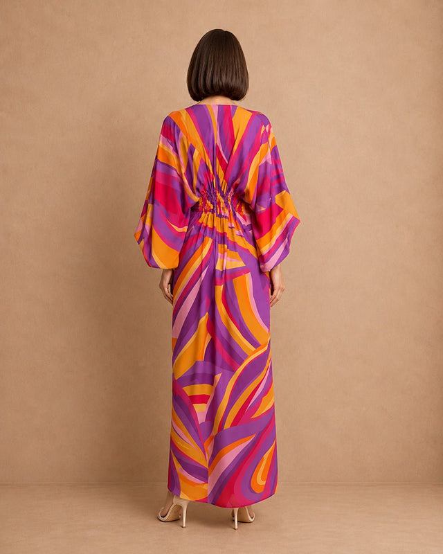 Huescape Drape Kaftan - Kaftan - Mizyana