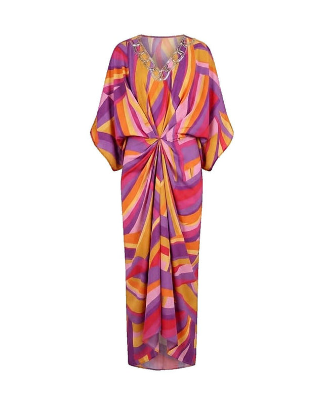 Huescape Drape Kaftan - Kaftan - Mizyana