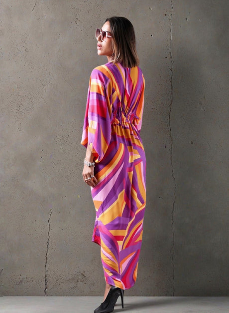 Huescape kaftan dress - Kaftan - Mizyana