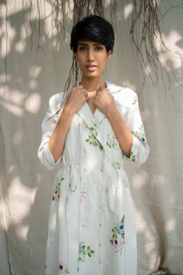 Ivory Dress - Dress - Mizyana