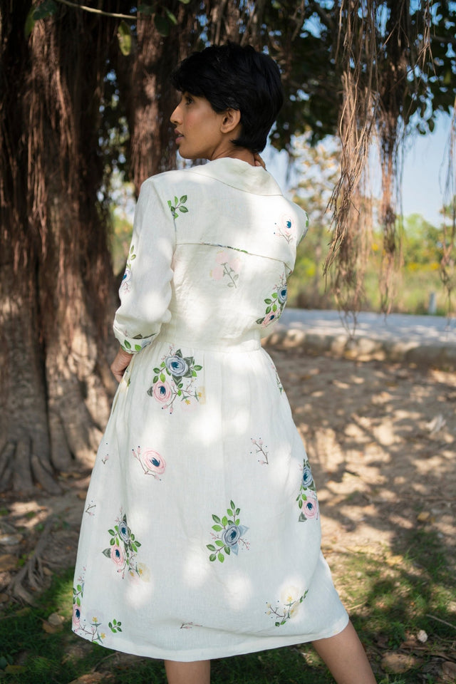 Ivory Dress - Dress - Mizyana