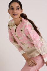 Ivory Glen - Blooming Sleeve Co-ord Set - Co-ord Set - Mizyana