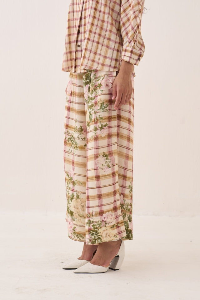 Jaali Bubble Shirt Set - Two-Piece Set - Mizyana