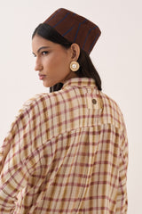 Jaali Bubble Shirt Set - Two-Piece Set - Mizyana