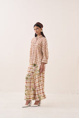 Jaali Bubble Shirt Set - Two-Piece Set - Mizyana