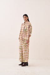 Jaali Rose Pintuck Shirt - Shirt - Mizyana