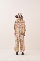 Jaali Rose Pintuck Shirt - Shirt - Mizyana