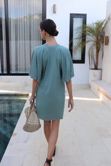 Kaia jersey dress - Jade - Dress - Mizyana
