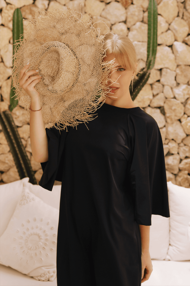 Kaia swim dress - Black (Final Sale) - Dress - Mizyana