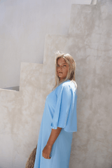 Kaia swim dress - Gulf blue - Swim Dress - Mizyana