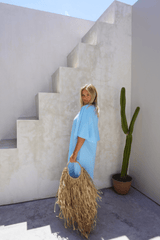 Kaia swim dress - Gulf blue - Swim Dress - Mizyana