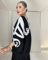 KAPU COTTON OVERSIZE BLOUSE - Blouse - Mizyana