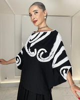 KAPU COTTON OVERSIZE BLOUSE - Blouse - Mizyana
