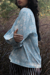Kiro Cuban Collar Shirt - Sky - Shirt - Mizyana