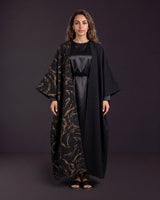La Reine Modern Luxurious Crepe Abaya - Abaya - Mizyana