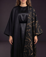 La Reine Modern Luxurious Crepe Abaya - Abaya - Mizyana