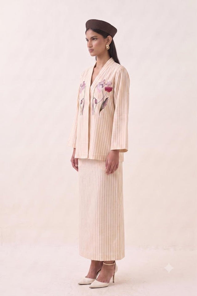 Lehar OFR10 Jacket Set - Two-Piece Set - Mizyana