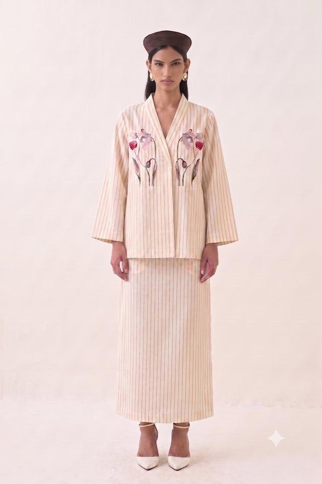 Lehar OFR10 Jacket Set - Two-Piece Set - Mizyana