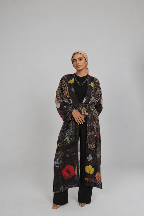 Leopard Kimono - Kimono - Mizyana