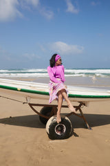 Levana swim set with Sofia skirt - Fushia (Final Sale) - Swim Set - Mizyana