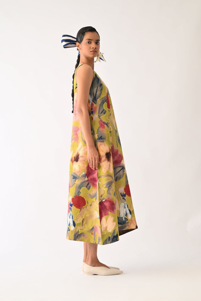 Liberty OLIVE Aline Dress - Dress - Mizyana