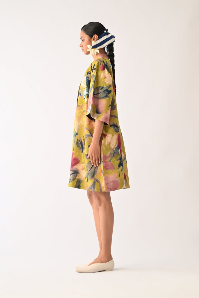 Liberty OLIVE Beach Dress - Dress - Mizyana