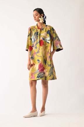 Liberty OLIVE Beach Dress - Dress - Mizyana