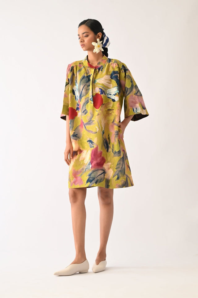 Liberty OLIVE Beach Dress - Dress - Mizyana