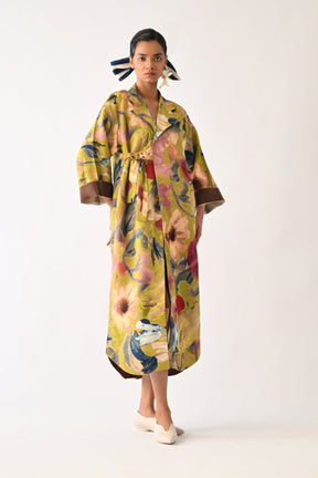 Liberty OLIVE Wrap Dress - Dress - Mizyana