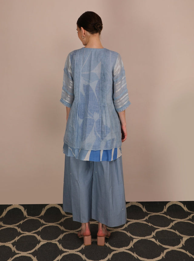 Lotus Double Layer Top - Shirt - Mizyana