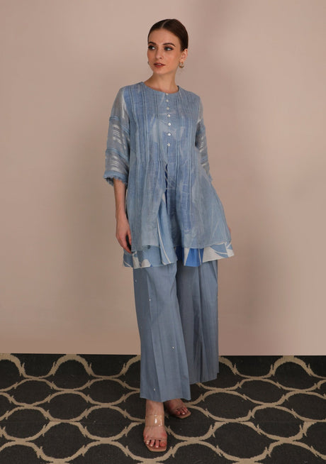 Lotus Double Layer Top - Shirt - Mizyana