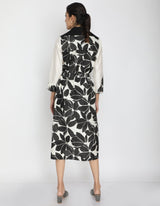 Lotus print dress - Dress - Mizyana