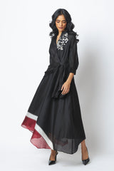 Louisa - Moonlit Broach Midi Dress - Dress - Mizyana