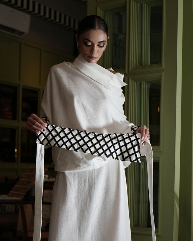 MAIA LINEN BELT - Mizyana