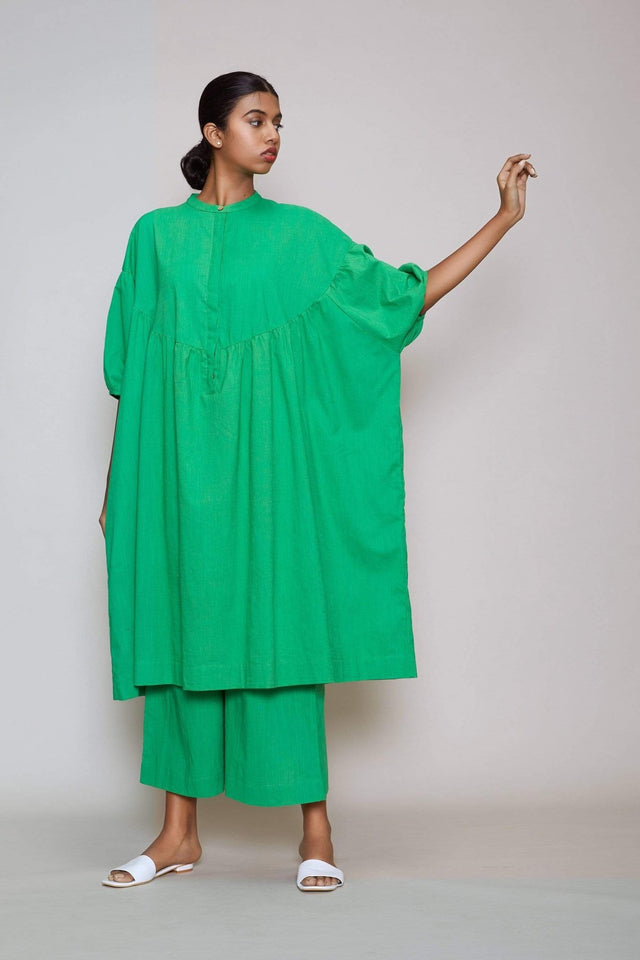 Mati Acra Tunic Set - Green - Two-Piece Set - Mizyana