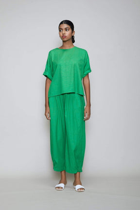Mati Ekin Crop Top - Green (Ready to Ship) - Shirt - Mizyana