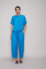 Mati Hera Pants - Blue (Ready to Ship) - Trousers - Mizyana