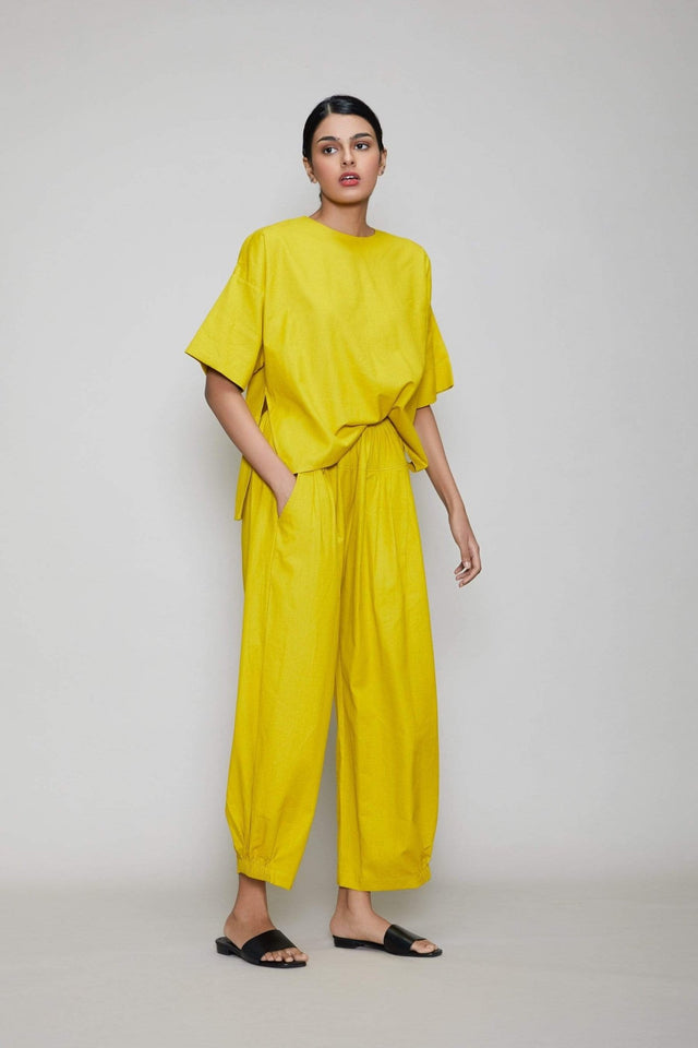 Mati Hera Pants - Yellow (Ready to Ship) - Trousers - Mizyana
