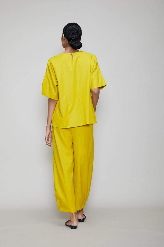 Mati Hera Pants - Yellow (Ready to Ship) - Trousers - Mizyana