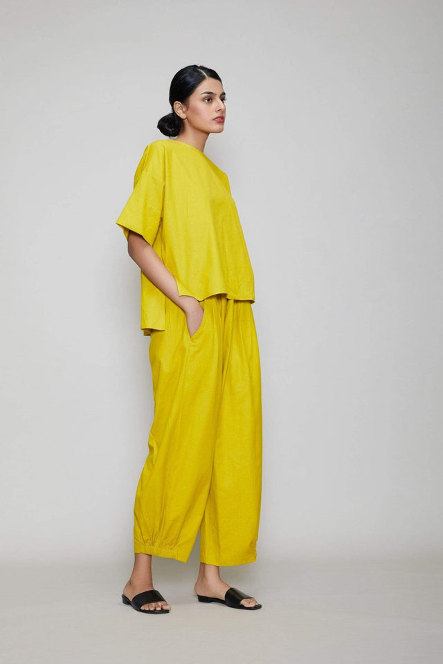 Mati Hera Pants - Yellow (Ready to Ship) - Trousers - Mizyana