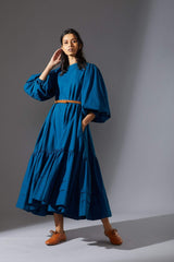 Mati Kaavya Blue Dress - Dress - Mizyana