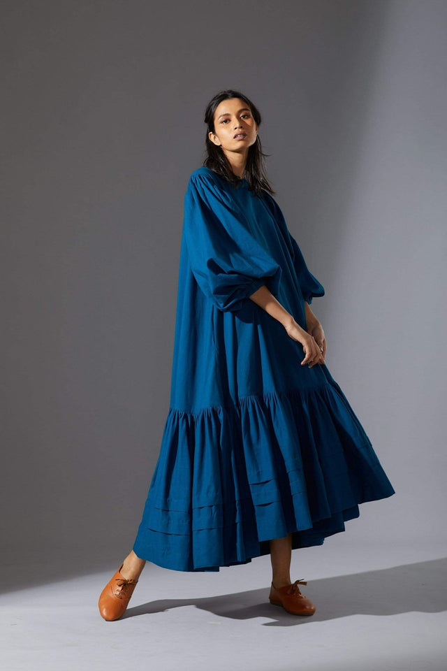 Mati Kaavya Blue Dress - Dress - Mizyana