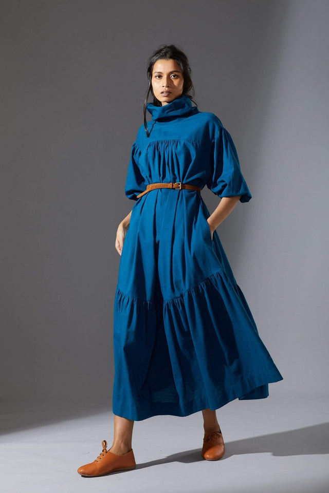 Mati New Praci Blue Dress - Dress - Mizyana