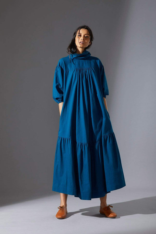 Mati New Praci Blue Dress - Dress - Mizyana