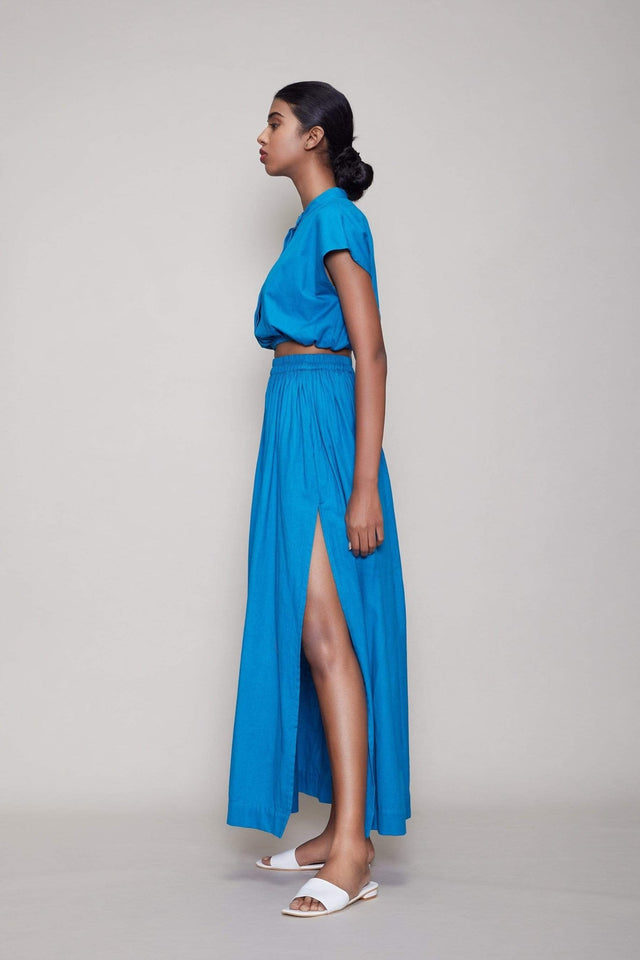 Mati New Sphara Top - Blue (Ready to Ship) - Shirt - Mizyana