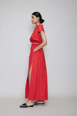 Mati New Sphara Top - Red (Ready to Ship) - Shirt - Mizyana